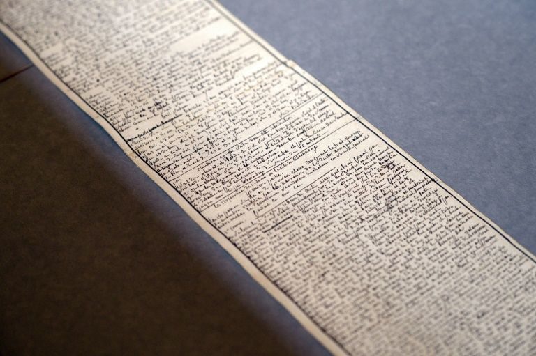 manuscript marquis de sade