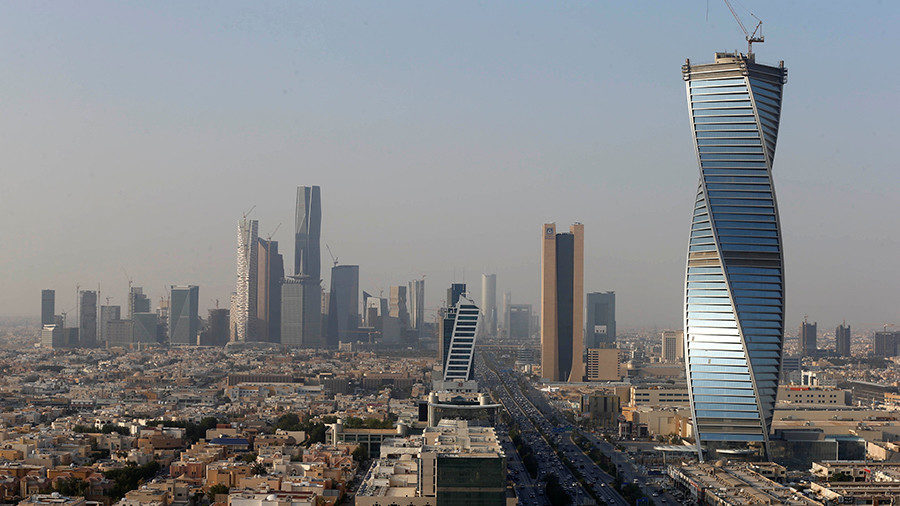 Buildings are seen in Riyadh, Saudi Arabia