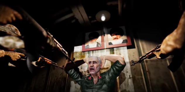 Click to enlarge Iranian president Hassan Rouhani saudi propaganda video