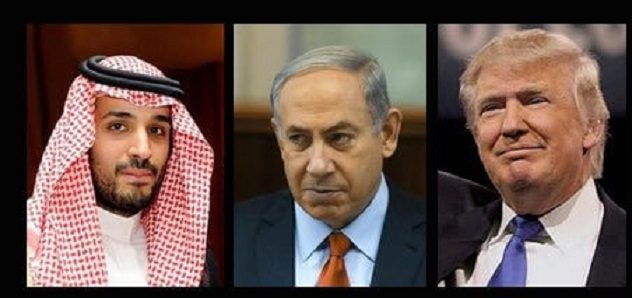 Click to enlarge Trump, Netanyahu i Bin Salman: Razarači neoliberalnog svjetskog poretka