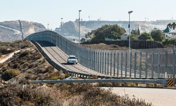 US Mexico border