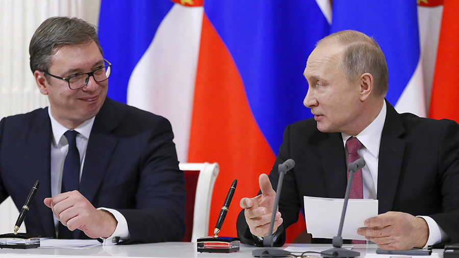 Click to enlarge Putin Vucic