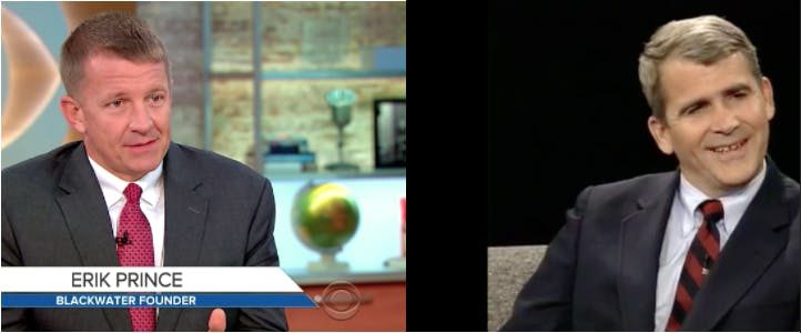 erik prince oliver north