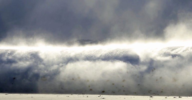 Click to enlarge snow tsumani