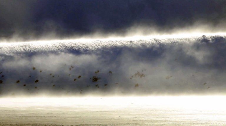 Click to enlarge snow tsunami