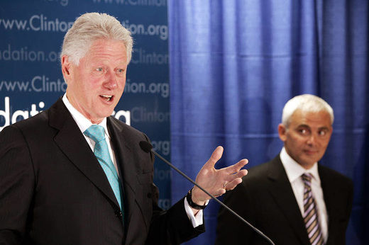 Bill Clinton and Frank Giustra