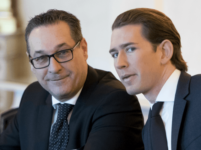 kurz strache