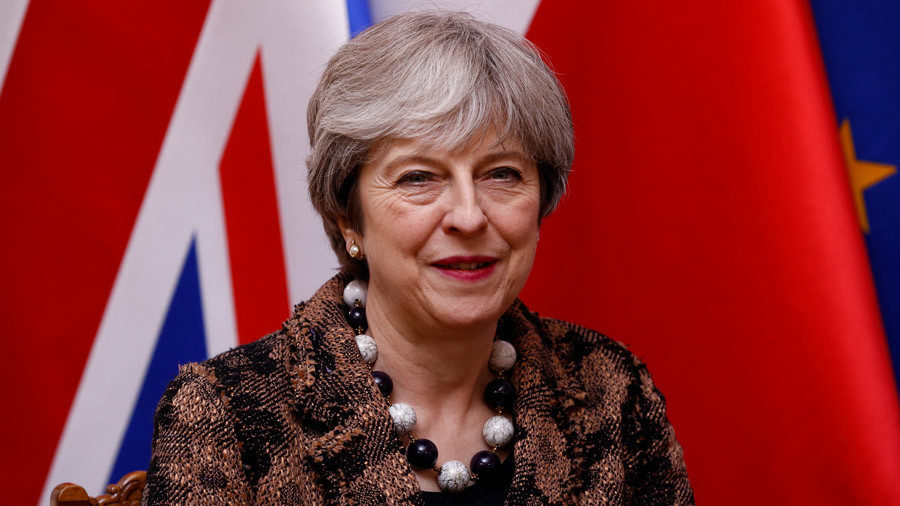 Britain's Prime Minister Theresa May