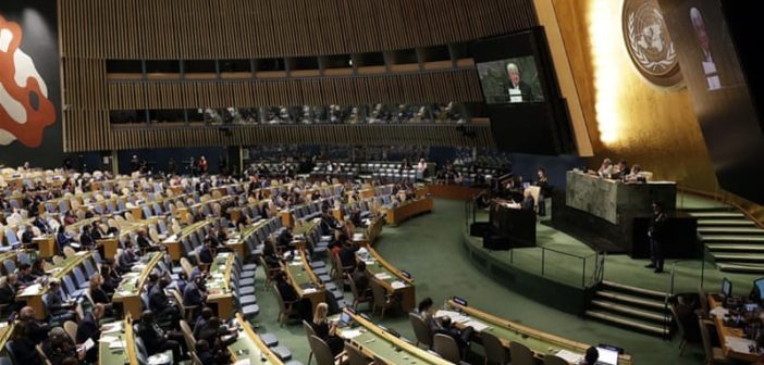 Click to enlarge UN session