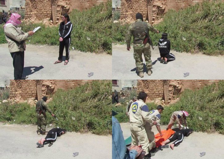 Click to enlarge white helmets execution