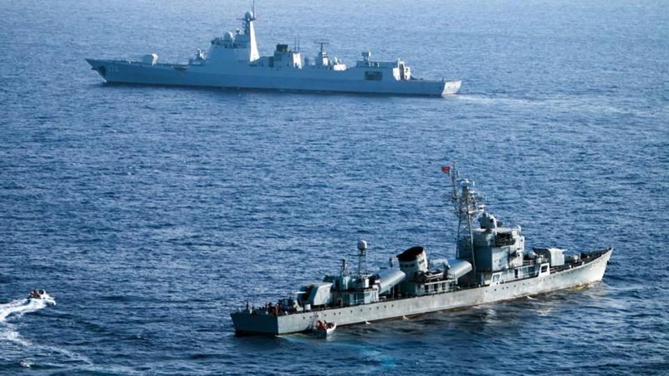 Click to enlarge India, US, Japan annual Malabar naval drills
