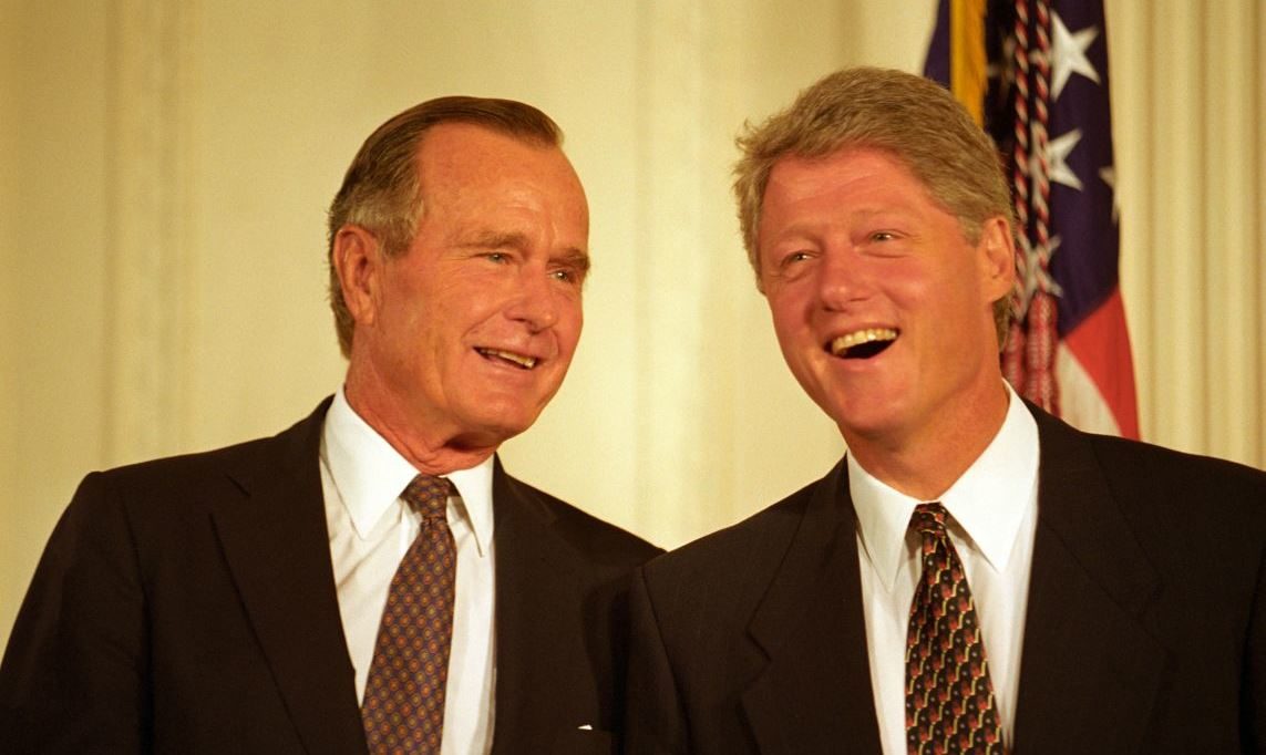 Bush Clinton