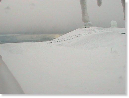 Keck 1 webcam, aimed NNE