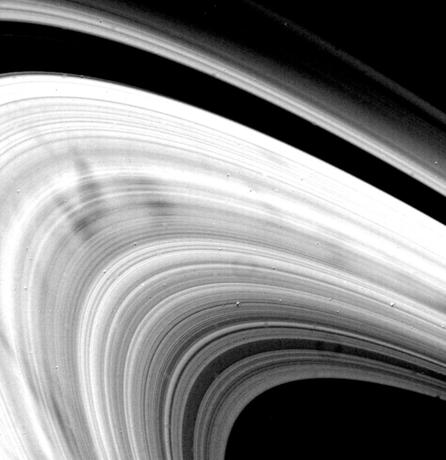 Click to enlarge Saturn's Spokes