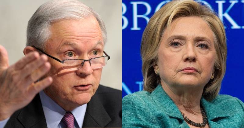 Jeff sessions hillary clinton