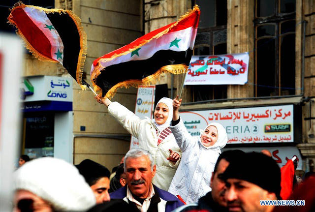 Aleppo celebration