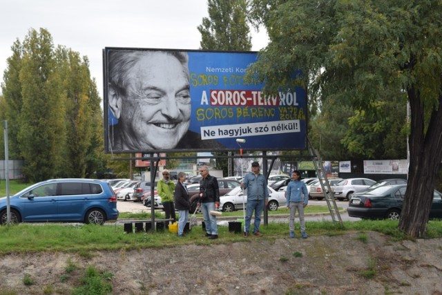 soros protest Hungary