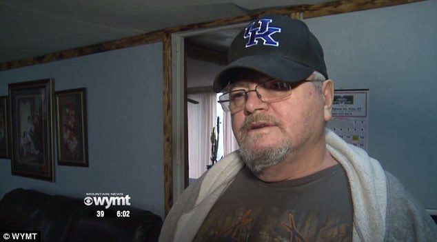 Click to enlarge Around 10.20am, brother-in-law James Saylor (pictured) called police to tell them that the two dogs had 'savagely' attacked the couple