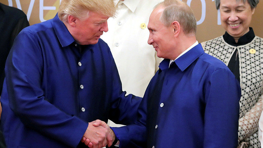 US President Donald Trump and Russian President Vladimir Putin