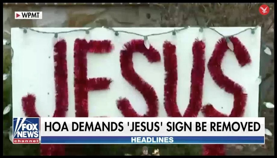 jesus sign