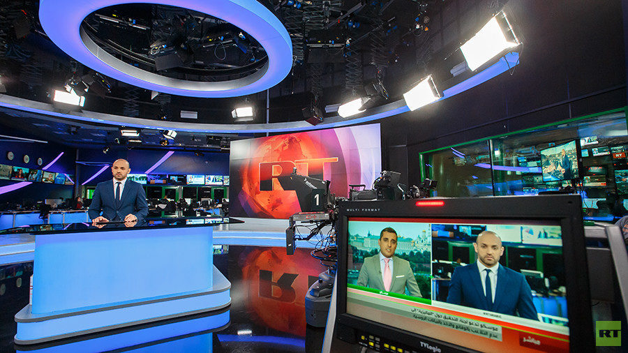 Russia RT studio
