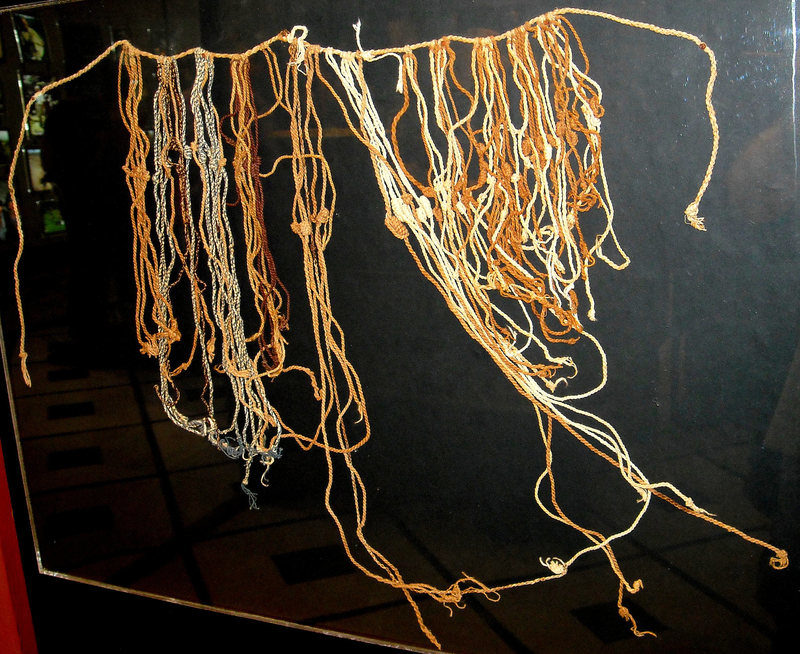 Khipu Inca knot code