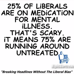 liberals medication cartoon