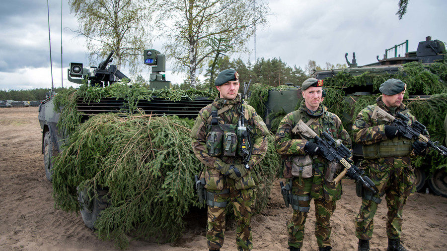 Click to enlarge British military troops