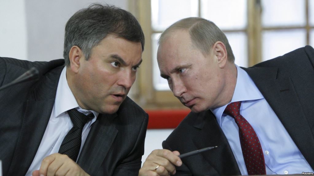 Click to enlarge volodin putin