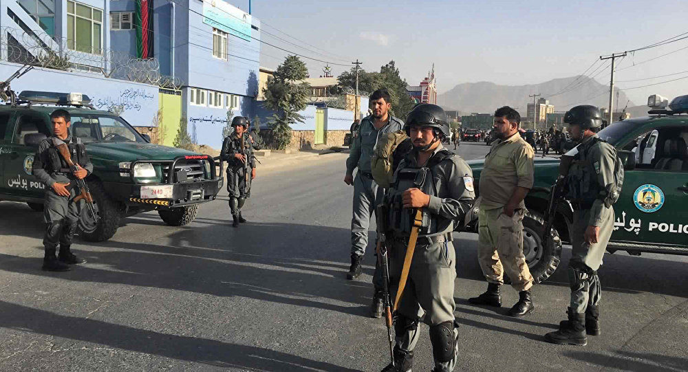 Click to enlarge Afghan police