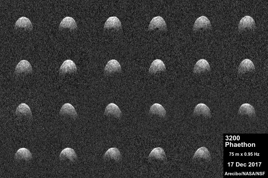 Radar imagery of 3200 Phaethon
