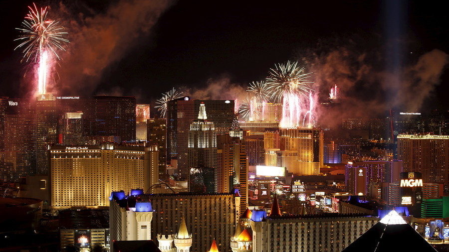 New Years eve in Las Vegas