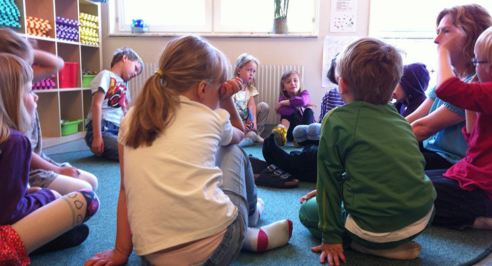 Click to enlarge kindergarten in Sweden