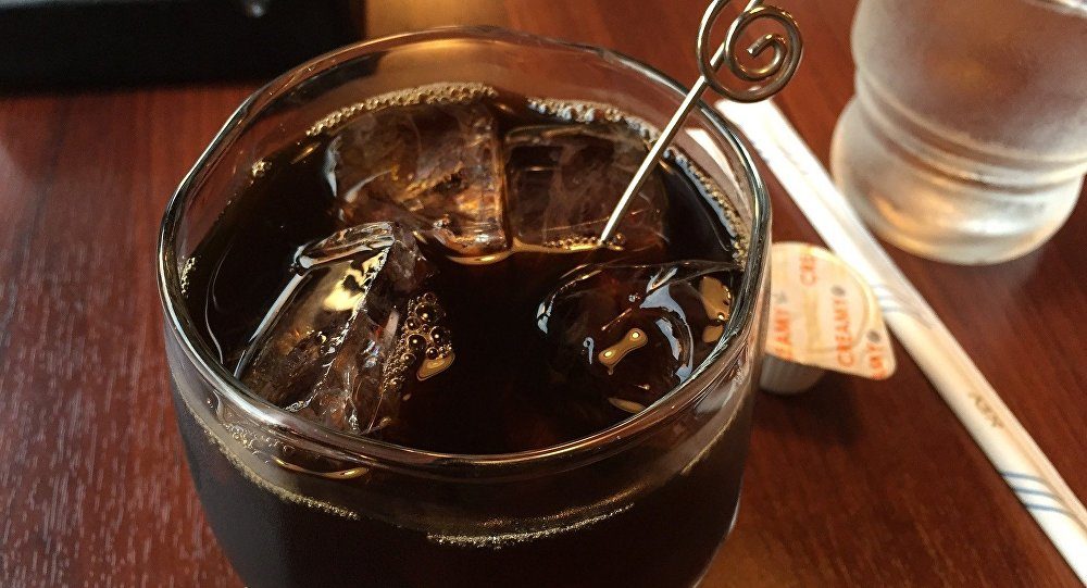Iced brewed coffee