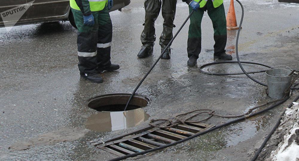 Tatasstan, Russia sewer