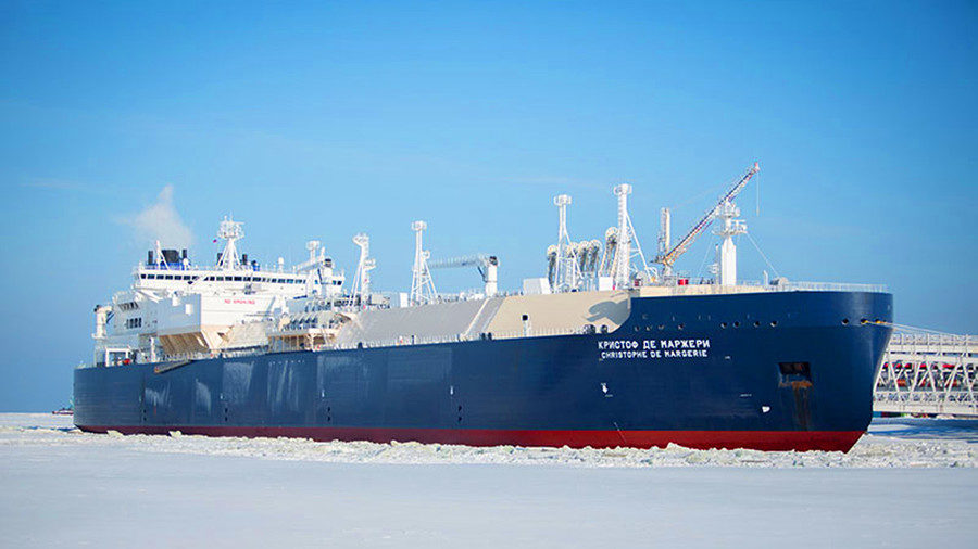 Click to enlarge Russian tanker Christophe de Margerie