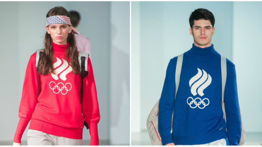 Click to enlarge Russian Olympic uniforms
