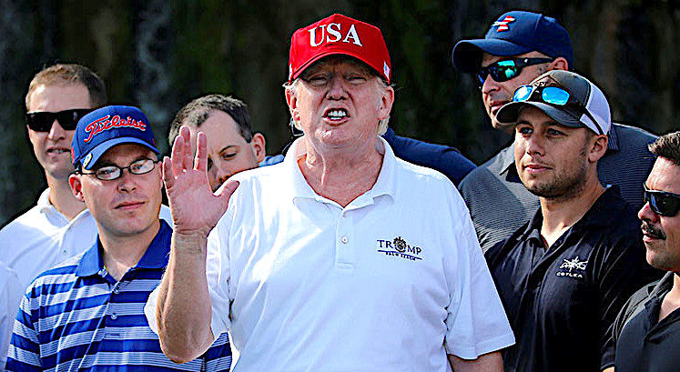 Trump golf