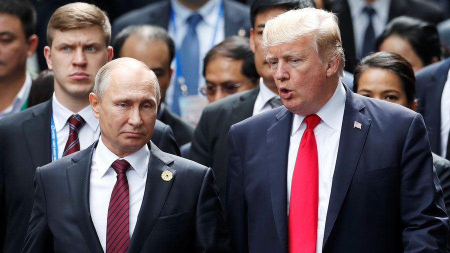 Vladimir Putin and Donald Trump