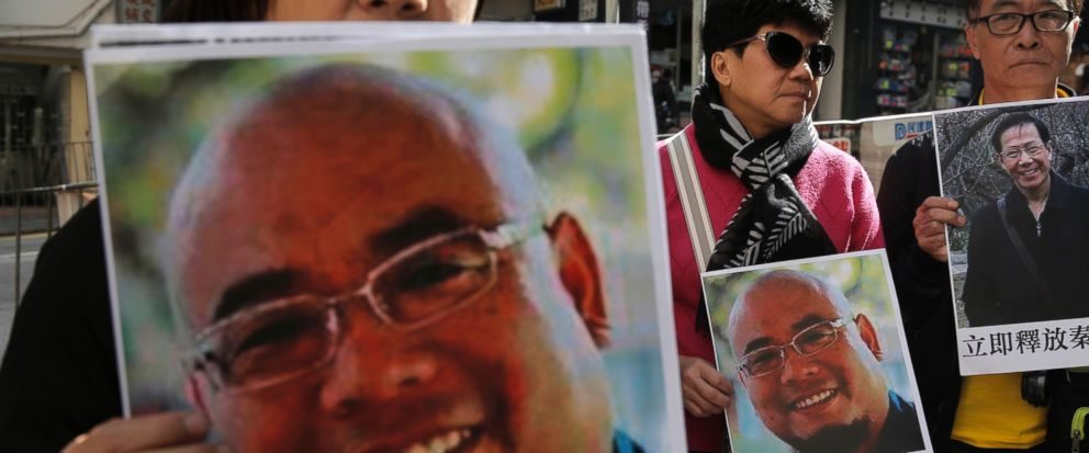 Click to enlarge Chinese activist Wu Gan
