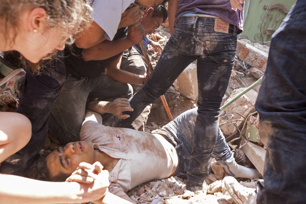 Click to enlarge Mexico earthquake