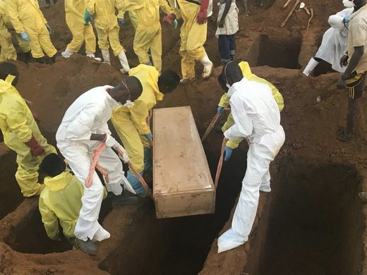 Click to enlarge Sierra Leone mudslide victims