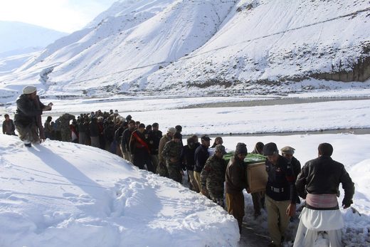 Click to enlarge Pakistan avalanche