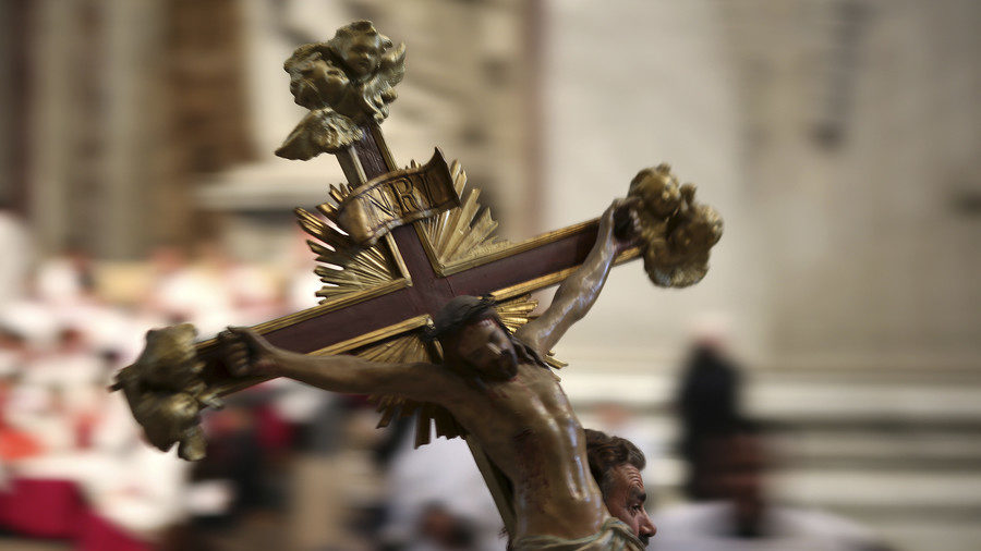 Click to enlarge Jesus on cross