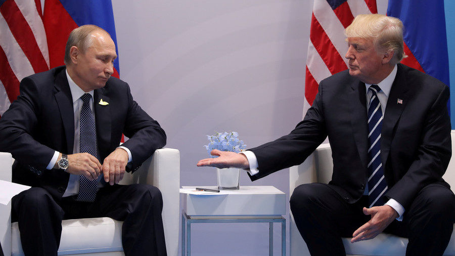 Vladimir Putin and Donald Trump
