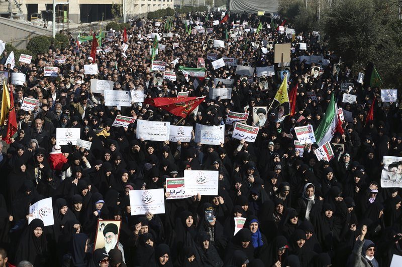 iran protest dec 2017