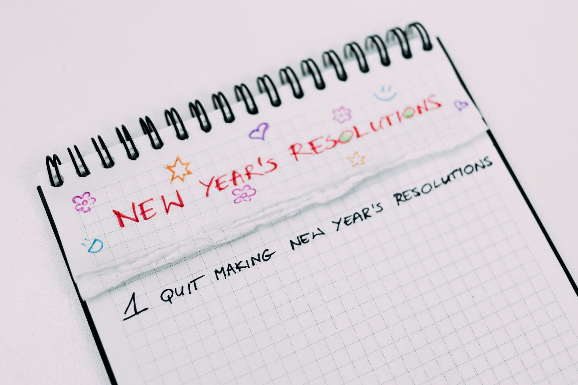 Quit New year resolution
