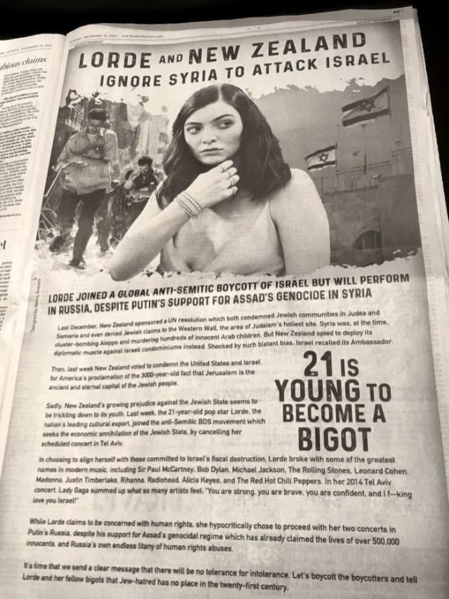 Click to enlarge Lorde