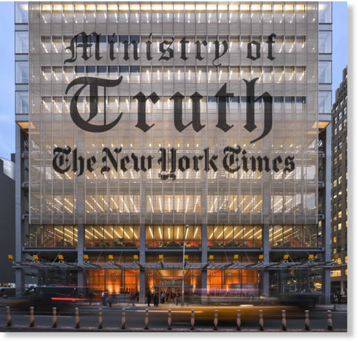 NY Times Ministry of Truth