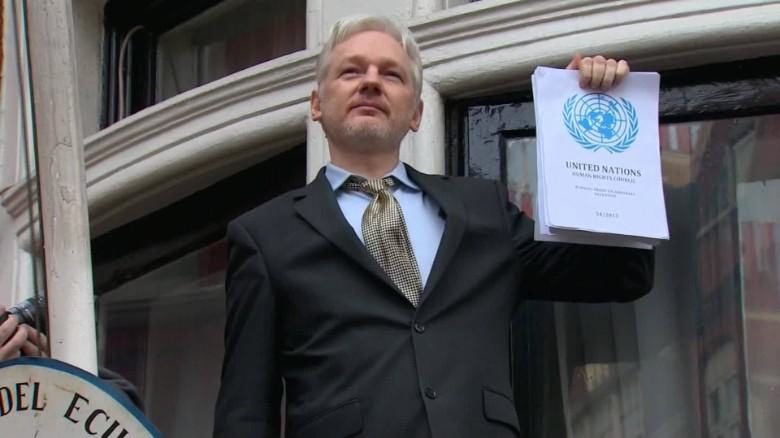 Julian Assange holding UN decision
